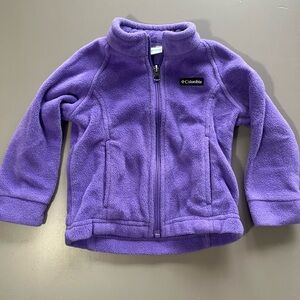 Columbia Purple Fleece Jacket